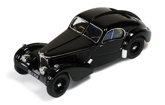 IXO Museum 1938 Bugatti Type 57S Coupe Atlantic Black 1-43