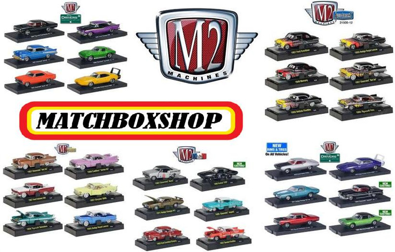 Logo M2 Machines - matchboxshop