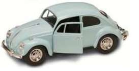 Yatming 1967 Volkswagen Beetle, Light Blue 1-24