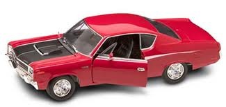 Yatming 1970 AMC Rebel, Red 1-18