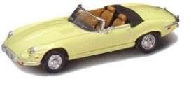 Yatming 1971 Jaguar E-Type Cabrio, Yellow 1-43