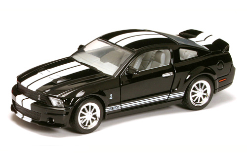 Yatming 2007 SHELBY GT 500 BLACK 1-24