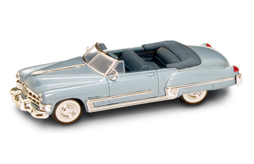 Yatming 1949 CADILLAC COUPE DEVILLE METALIC BLUE 1-43