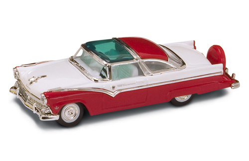 Yatming 1955 FORD CROWN VICTORIA RED 1-43