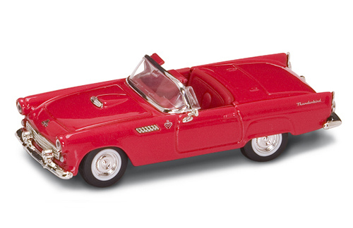 Yatming 1955 FORD THUNDERBIRD RED 1-43