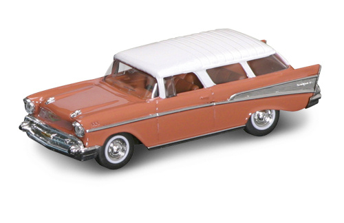 Yatming 1957 CHEVROLET NOMAD BROWN 1-43