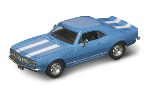 Yatming 1967 CHEVROLET CAMARO Z28 BLUE 1-43