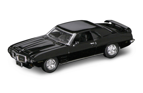 Yatming 1969 PONTIAC FIREBIRD TRANS AM BLACK 1-43