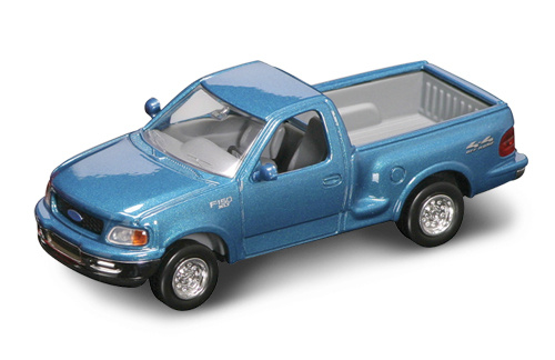 Yatming 1998 FORD F-150 PICK UP BLUE 1-43