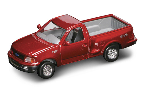 Yatming 1998 FORD F-150 PICK UP RED 1-43