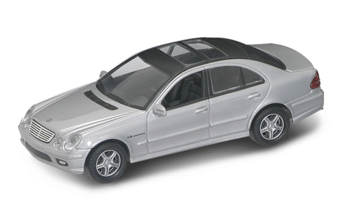 Yatming MERCEDES BENZ E55 SILVER 1-43