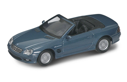 Yatming MERCEDES BENZ SL55 TOPAZ BLUE 1-43