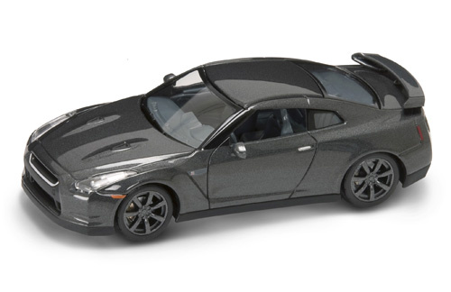 Yatming NISSAN GT-R (R35) DARK GREY 1-43