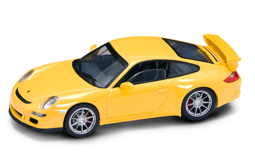 Yatming PORSCHE 997 GT3 YELLOW 1-43