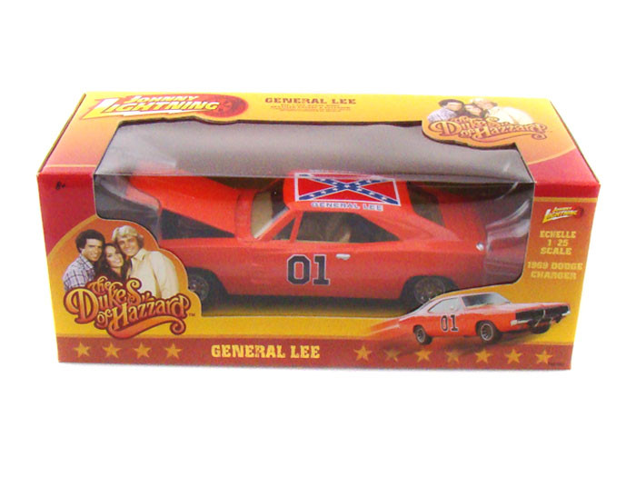 JOHNNY LIGHTNING 1969 DODGE CHARGER DUKES OF HAZARD GENERAL LEE 