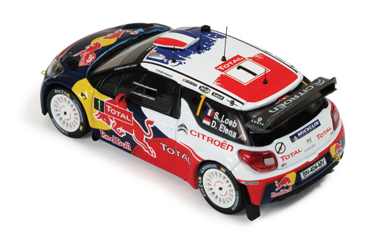 IXO CITROEN DS3 WRC '1' S.LOEB-D.ELENA Winner Rally Monte Carlo 