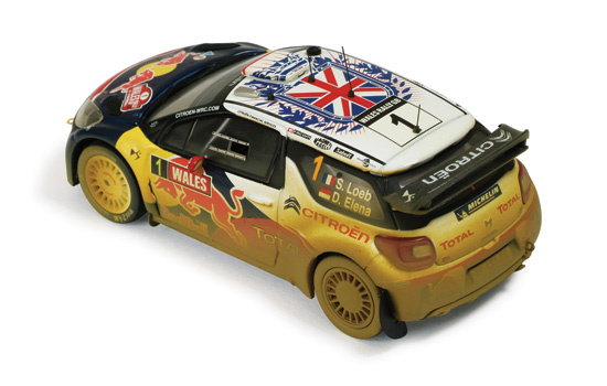 IXO 2011 Citroen DS3 WRC '1' S.Loeb-S.Elena Rally of Wales With 