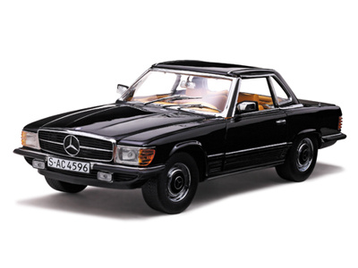 Sun Star 1977 MERCEDES-BENZ 350 SL HARD TOP COUPE 01 1-18