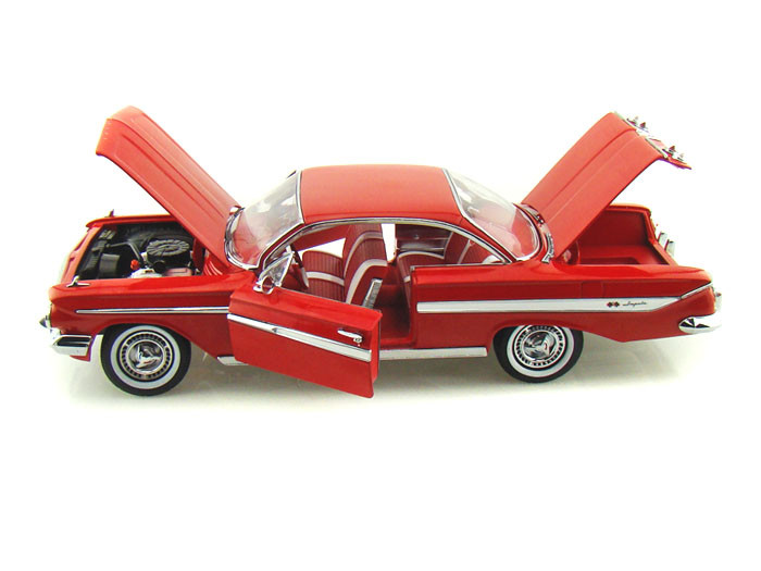 SunStar 1961 Chevrolet Impala SS409, Red 1-18 02