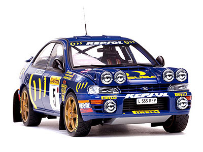 SunStar 1995 Subaru Impreza 555 '5' C.Sainz-L.Moya winner Rally 