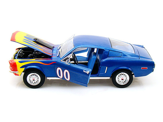 Johnny Lightning 1968 Cooters Ford Mustang CJ428 '00' - Dukes Of