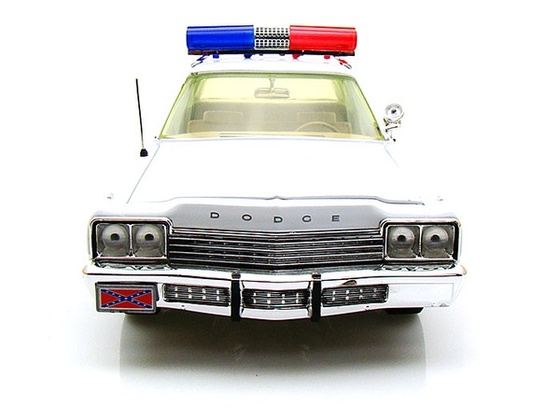 Johnny Lightning 1974 Dodge Monaco Police Car 'Dukes of Hazzard'