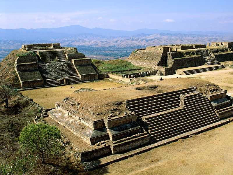 Monte Alban-site-archeologique-Oaxaca-Mexique