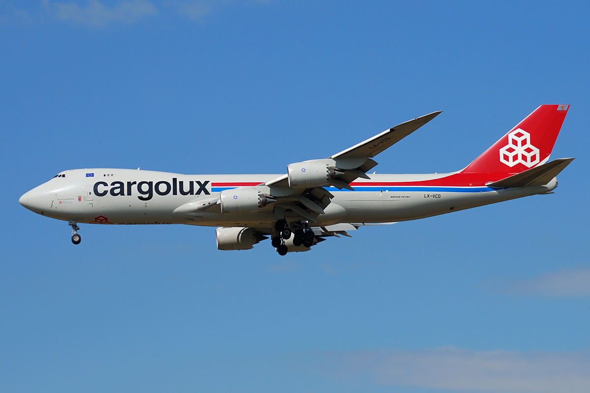 Cargolux 747-800 LX-VCD