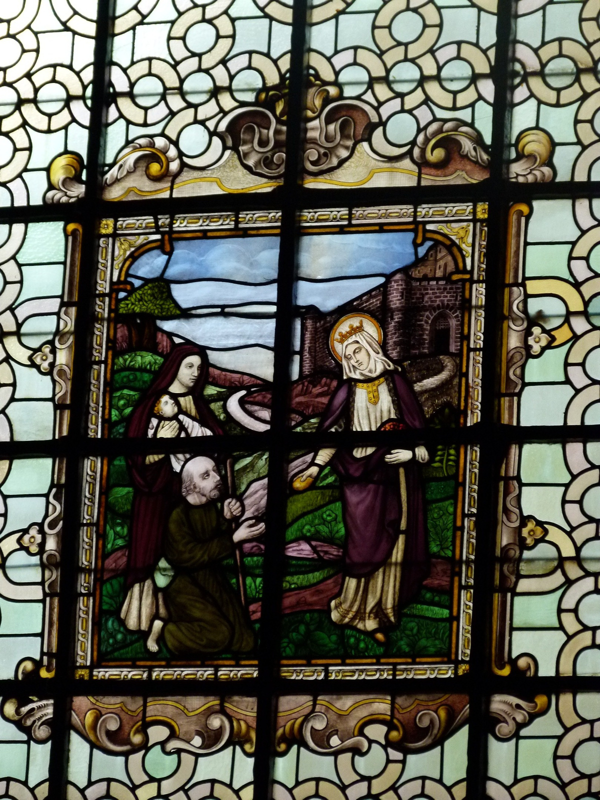 Brugge - kolostor templomának ablaka (P1280264)
