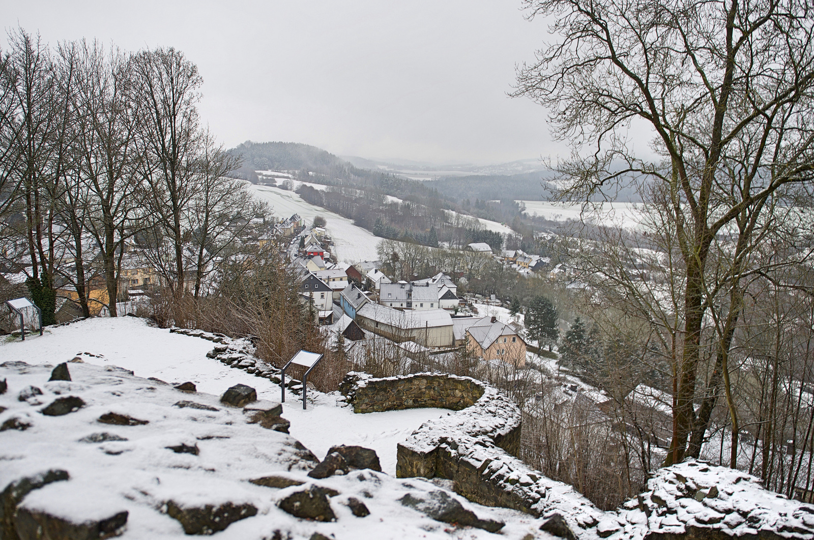 Blankenberg , an der Saale