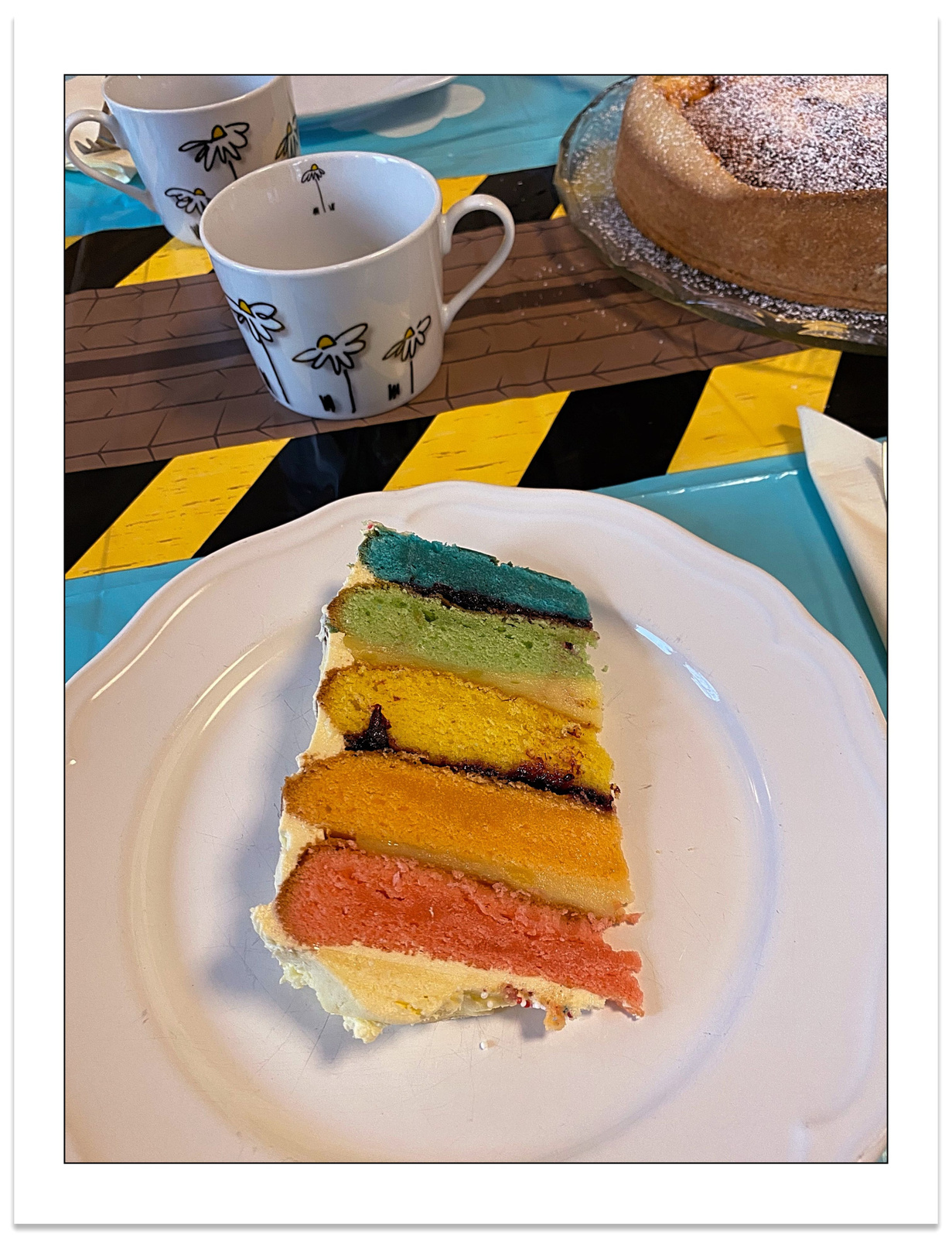 Regenbogen-Kuchen