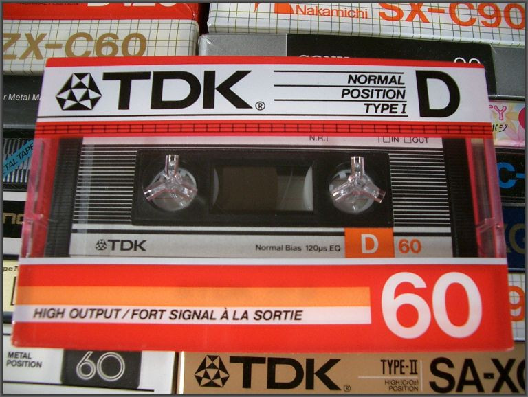 TDK D 60 F 1986-87