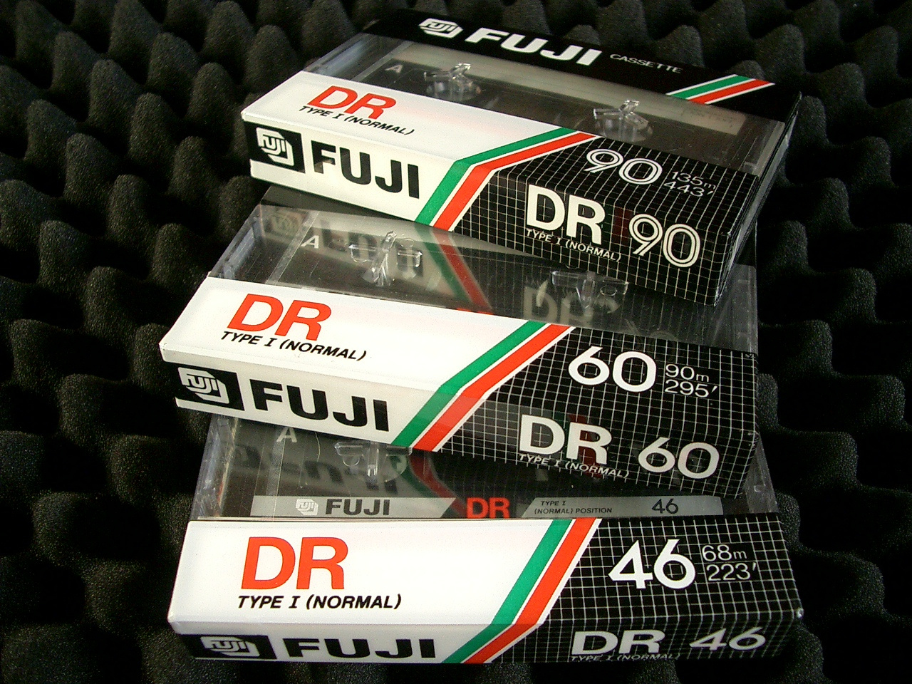 3 FUJI DR 46 60 90 Us Markt.1988ret