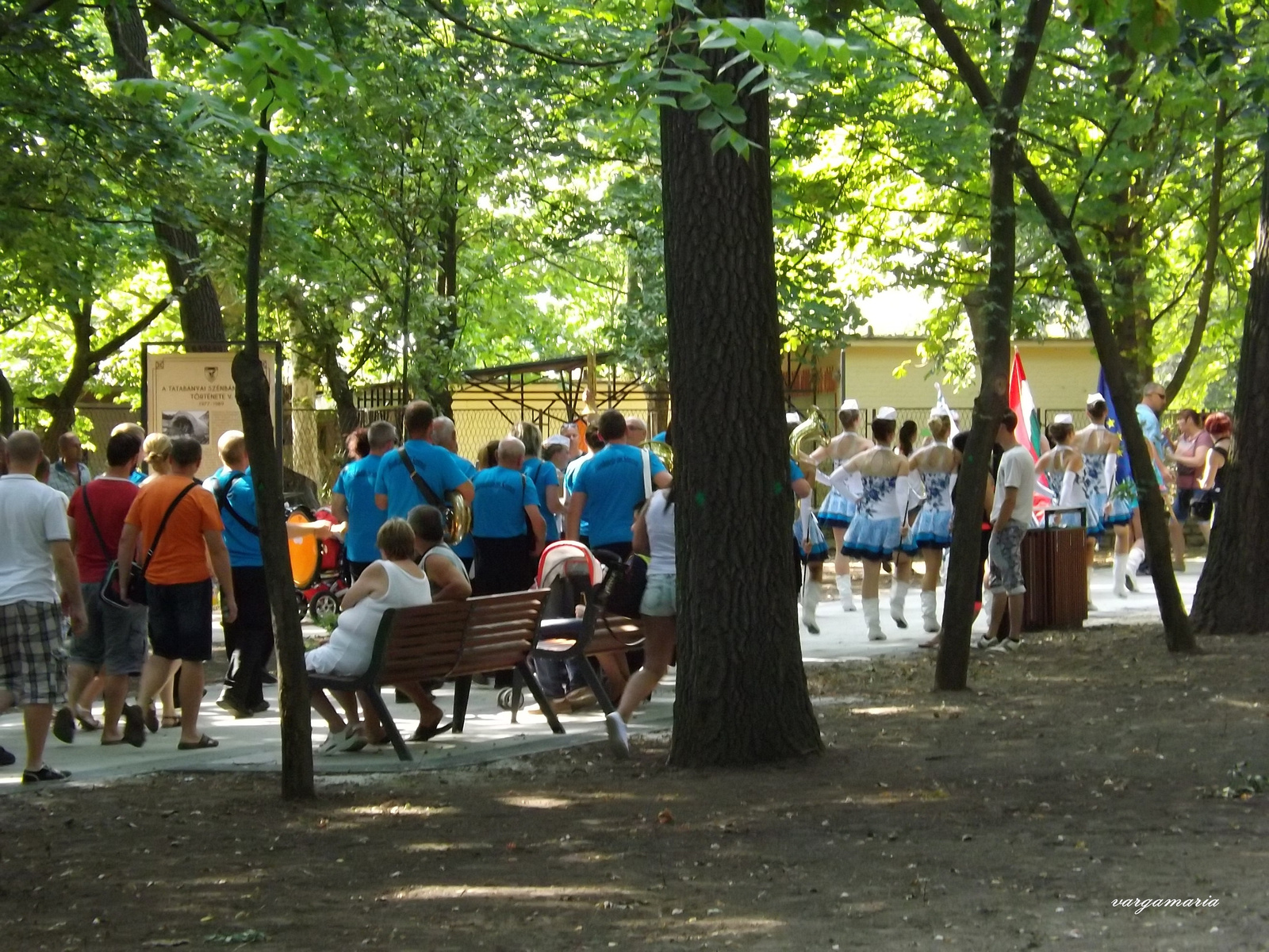 Tatabánya Május 1.park avatása 2015 júl.9.
