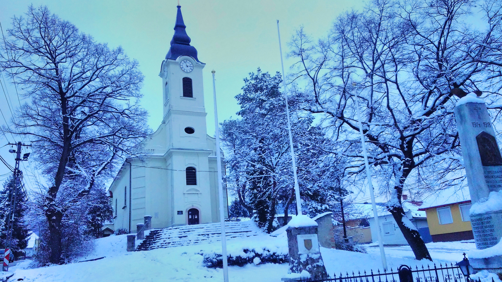 Vérteszőlős decemberben