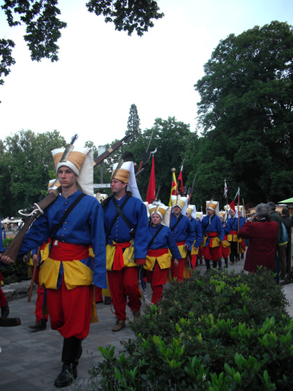 A hagyományőrségek felvonulása 1