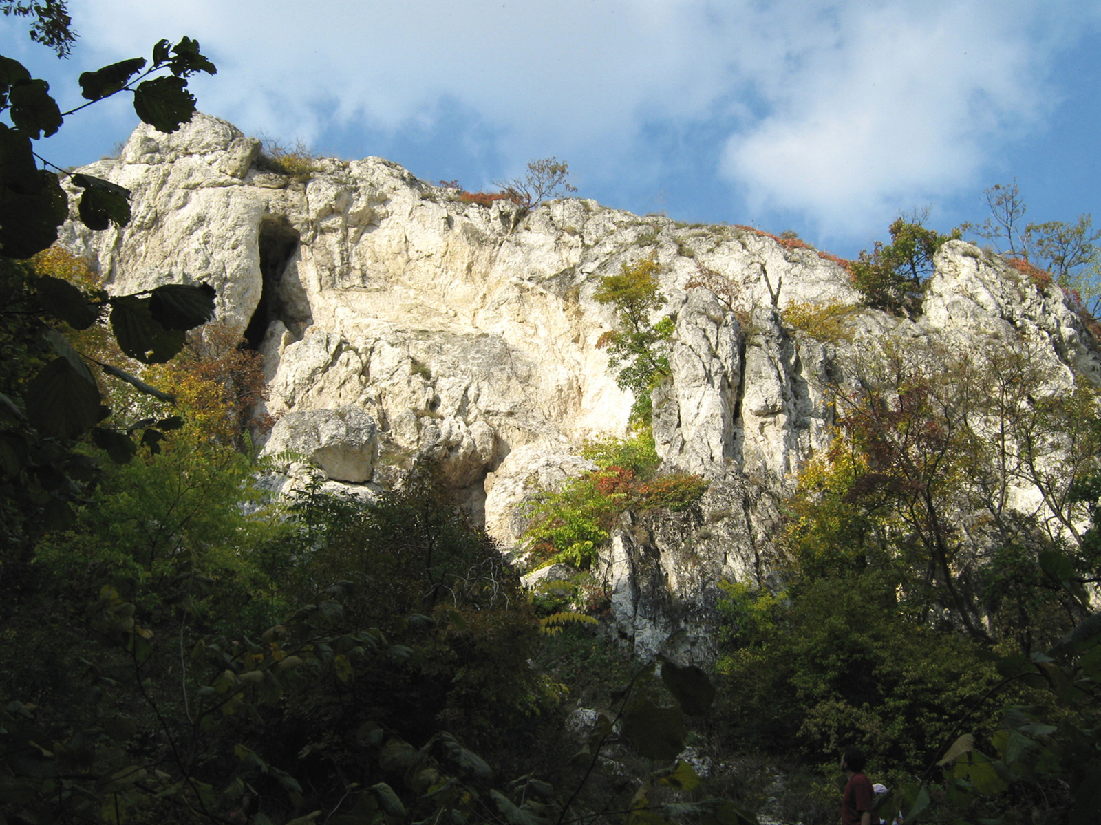 Dolomit- sziklás táj