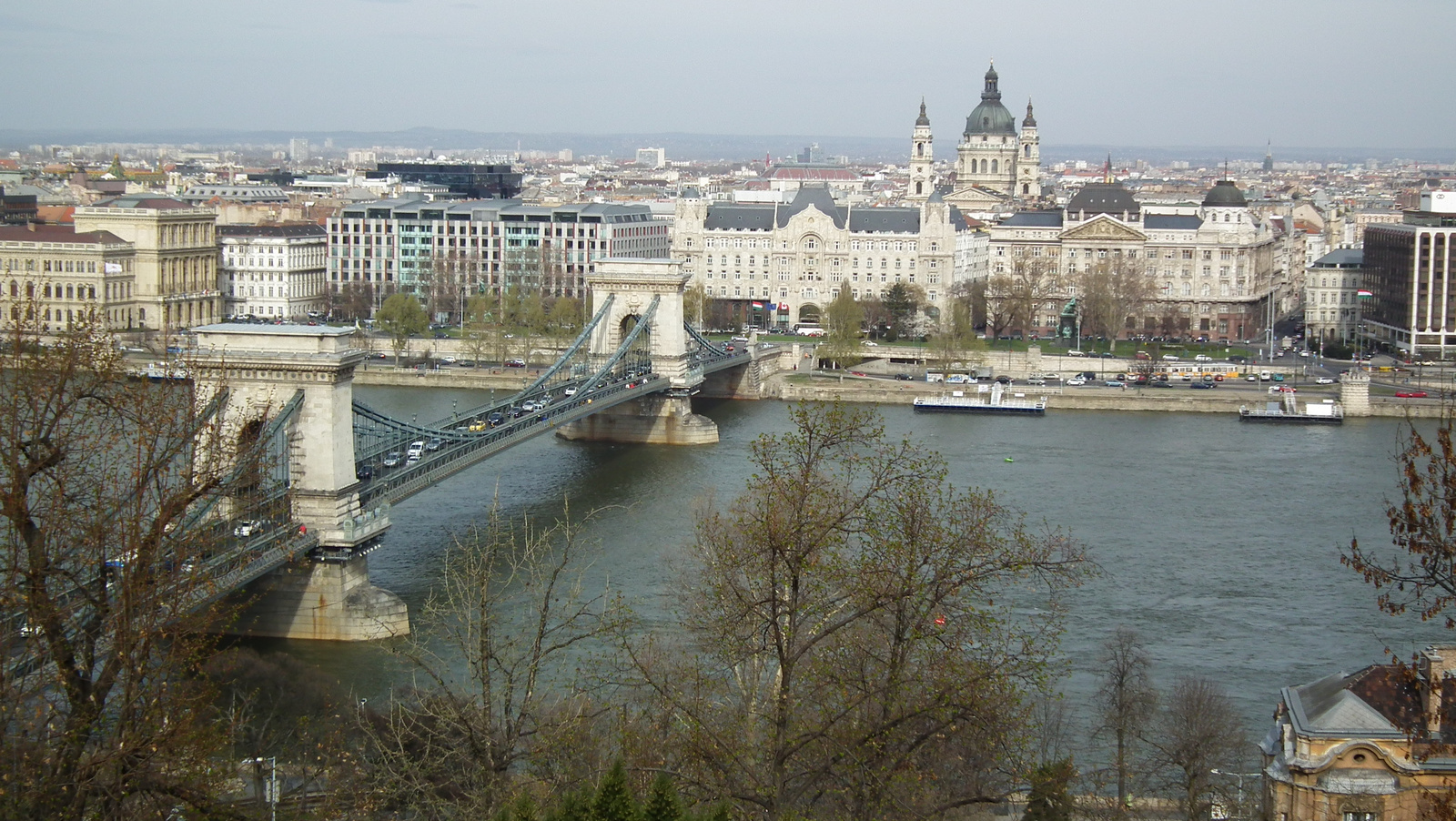 Látkép Budapestről