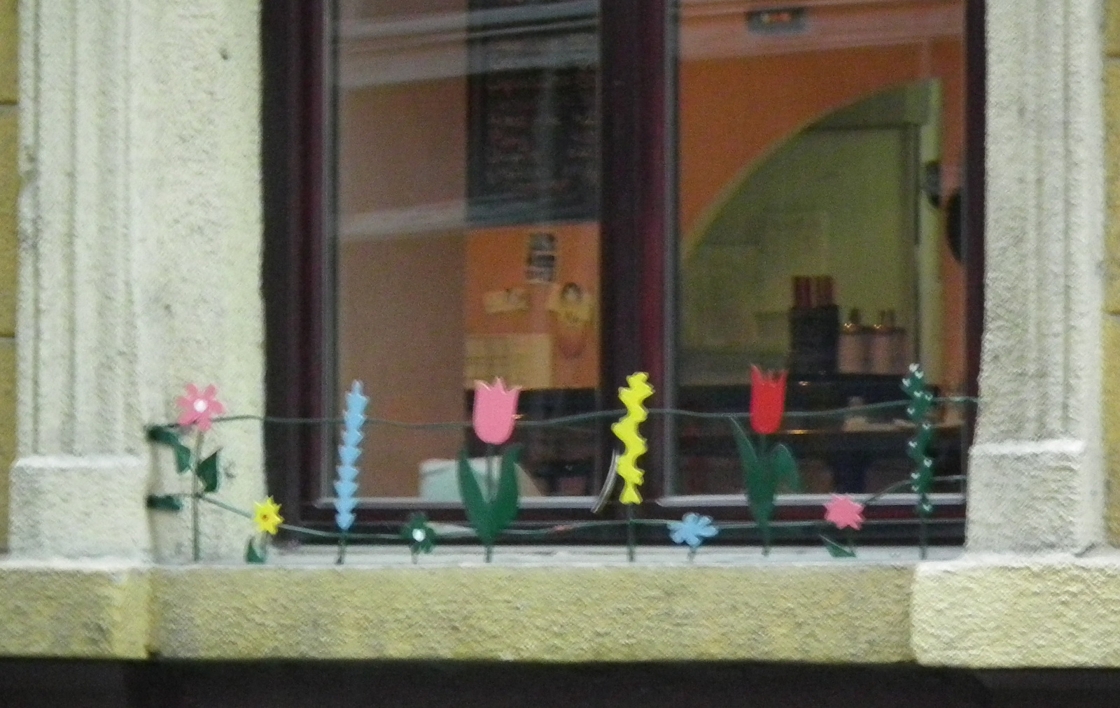 "Virágos" ablak
