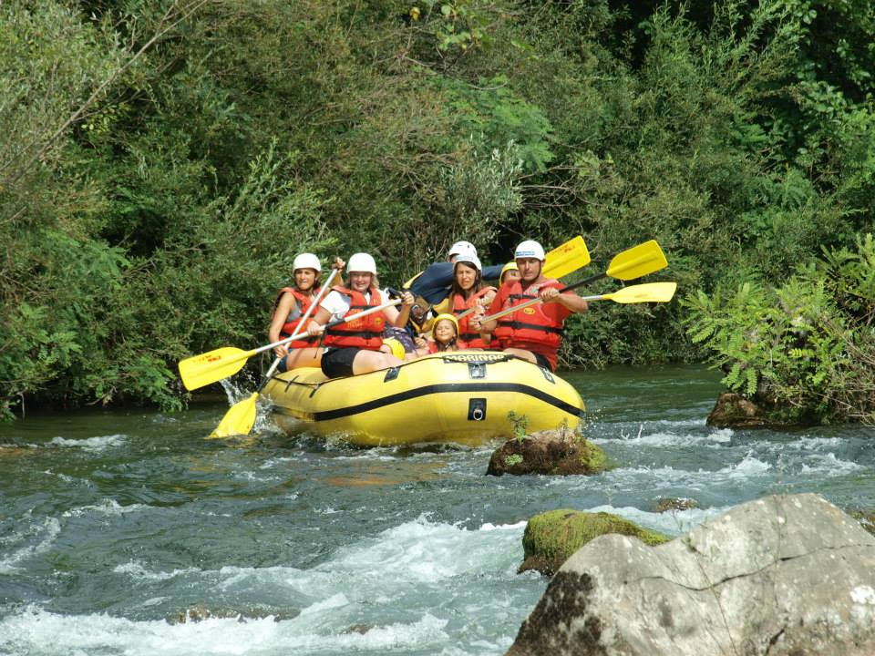 rafting