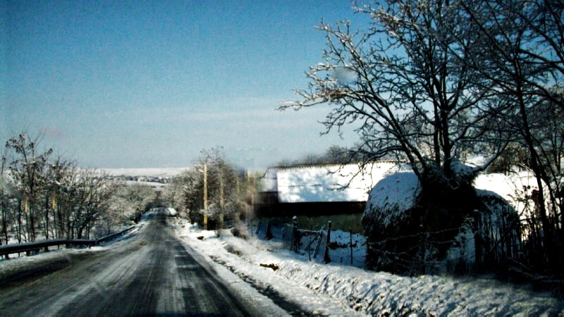 Erdély-Mezőbándi-tető télen, 2009