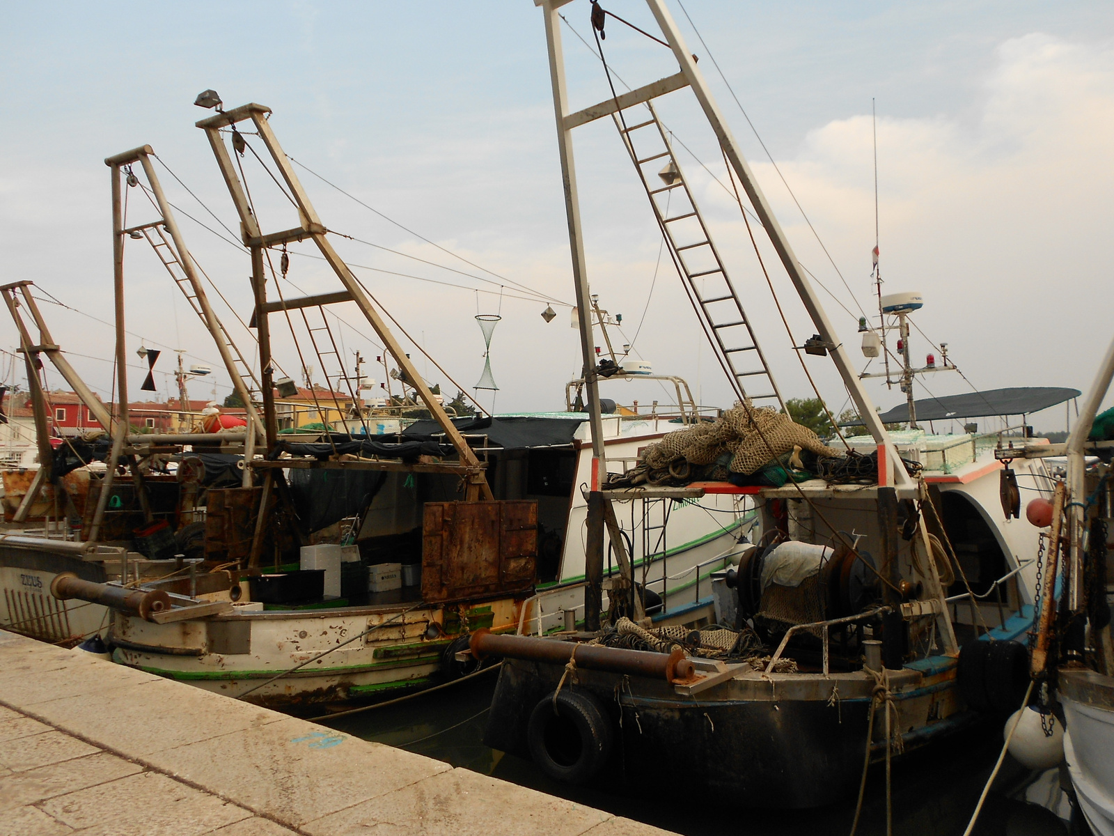 Novigradi halászhajók