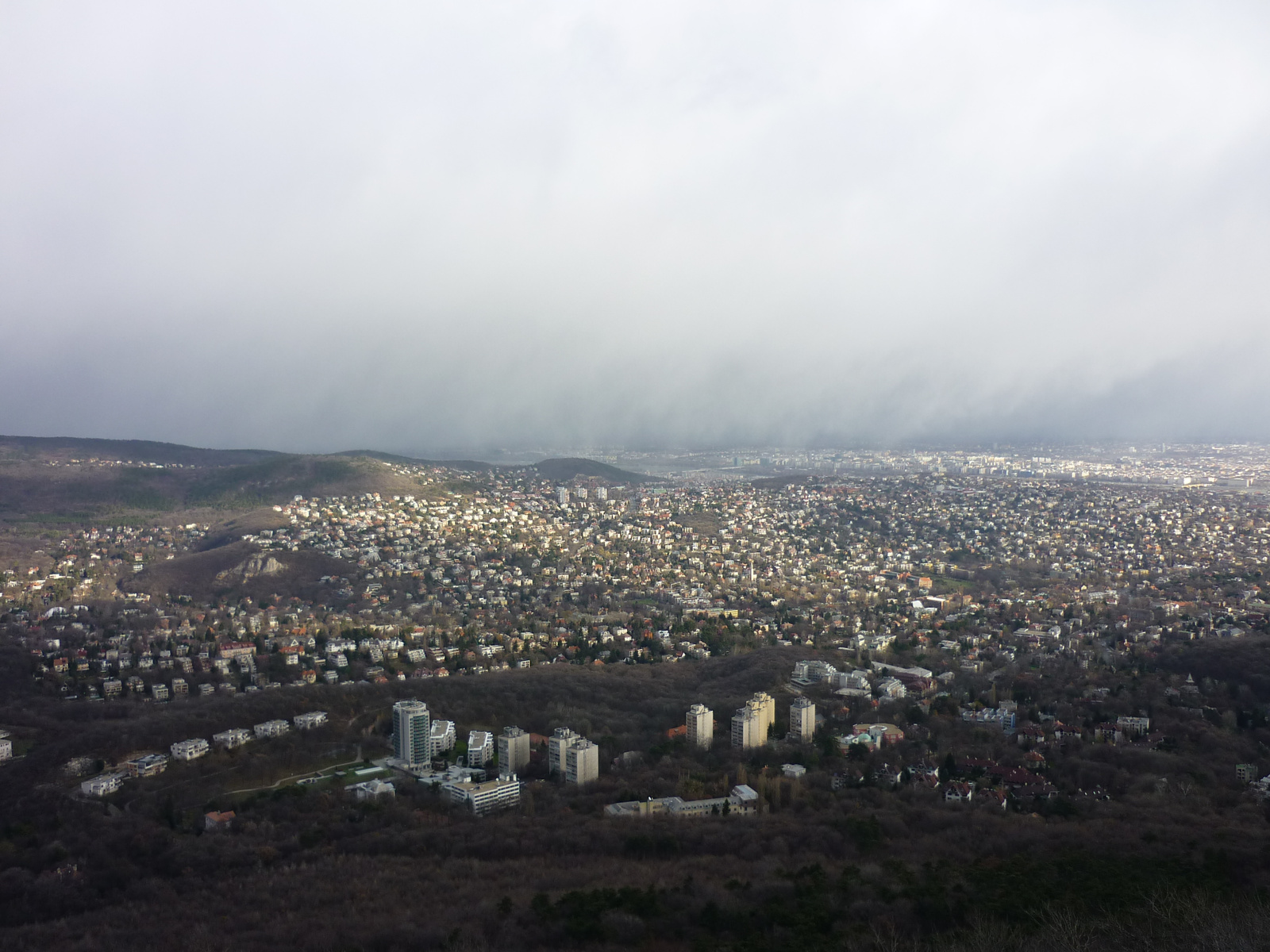 Budapest az Erzsébet-kilátoról