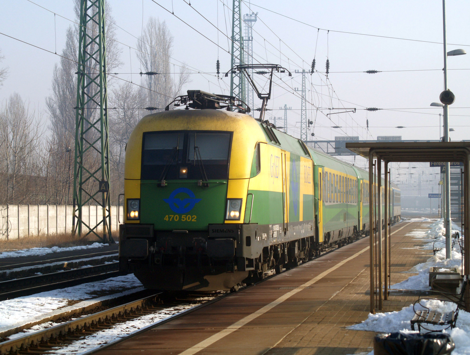 470 502 - Ferencváros 922 Savaria IC Keleti - Szombathely