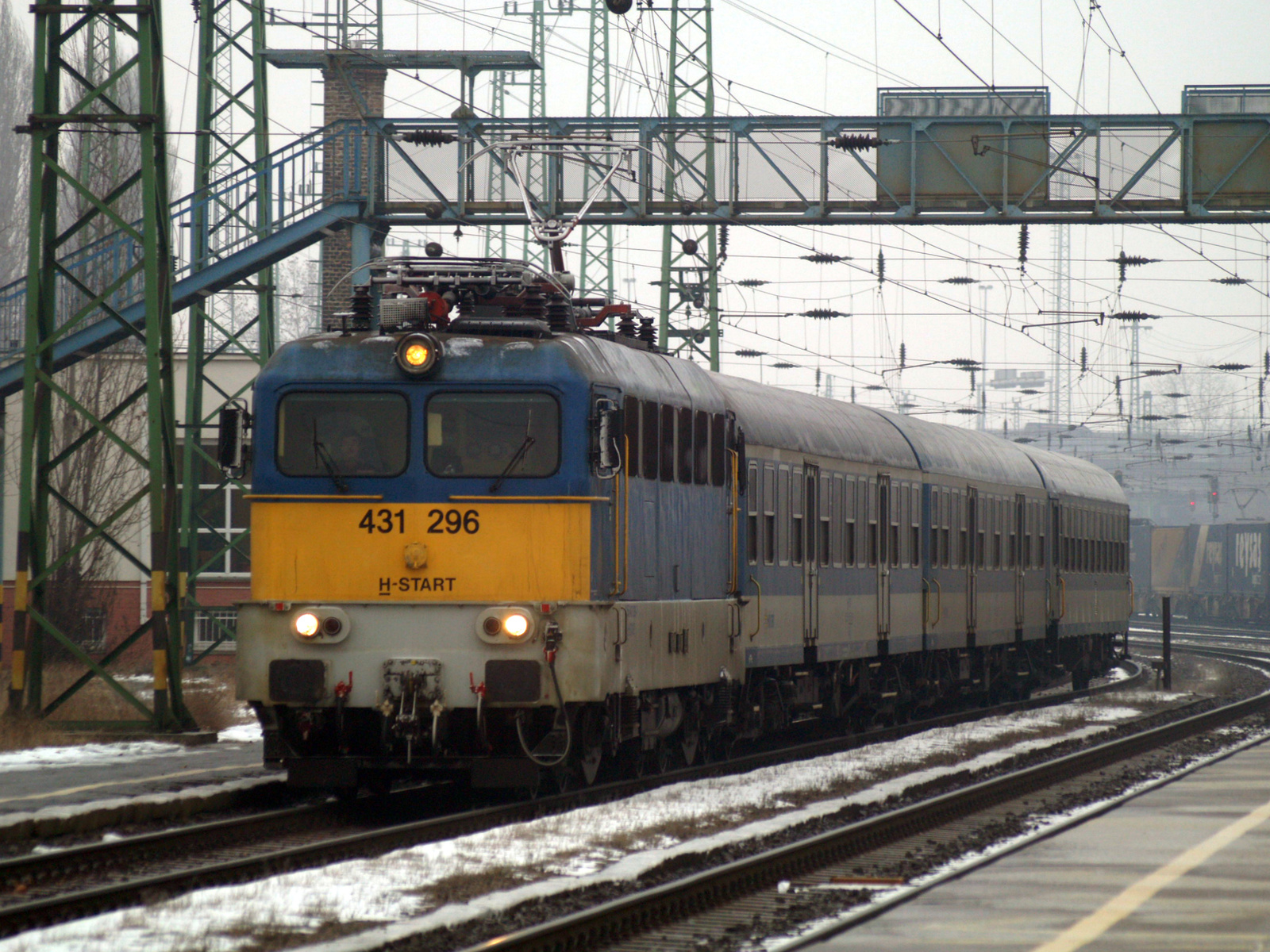 431 296 - Ferencváros 7404 gyors Keleti - Békéscsaba (87 perc ké