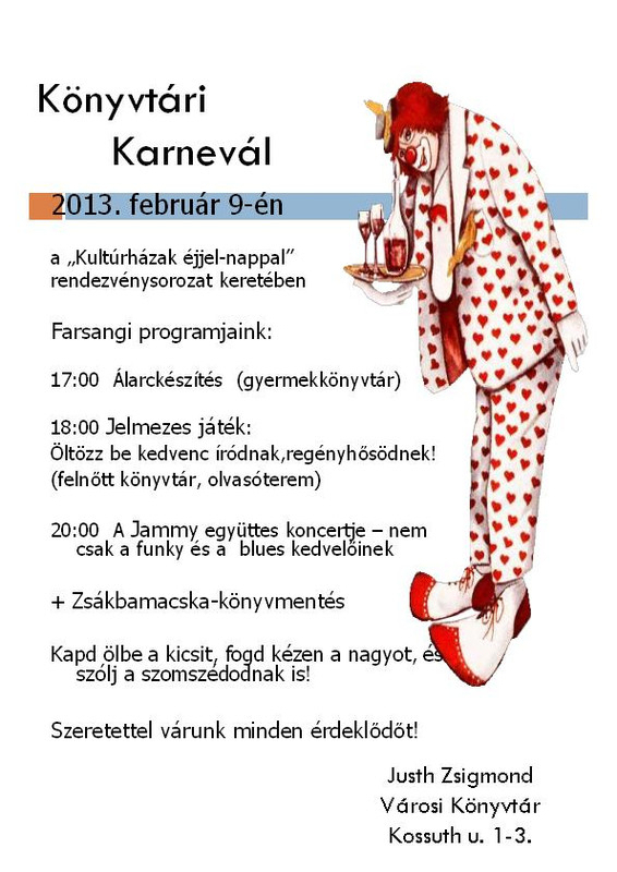 konyvtari karneval