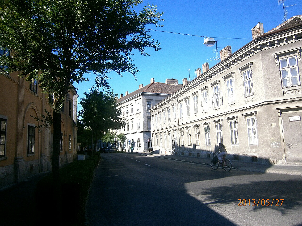 Rákóczy utca koradélután-Sopron