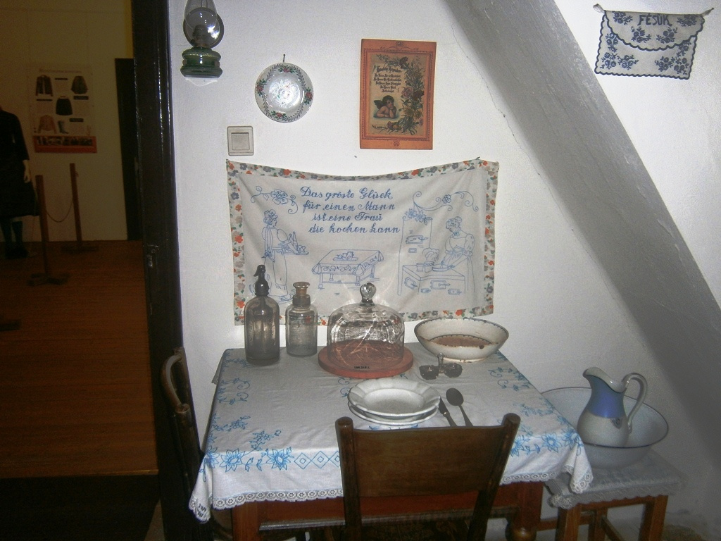 Háziáldás egy német tájházban