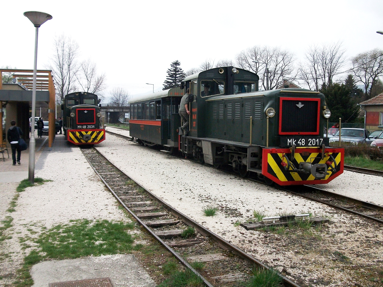 Mk48 2031 és Mk48 2017 Kismaroson (2012 március)