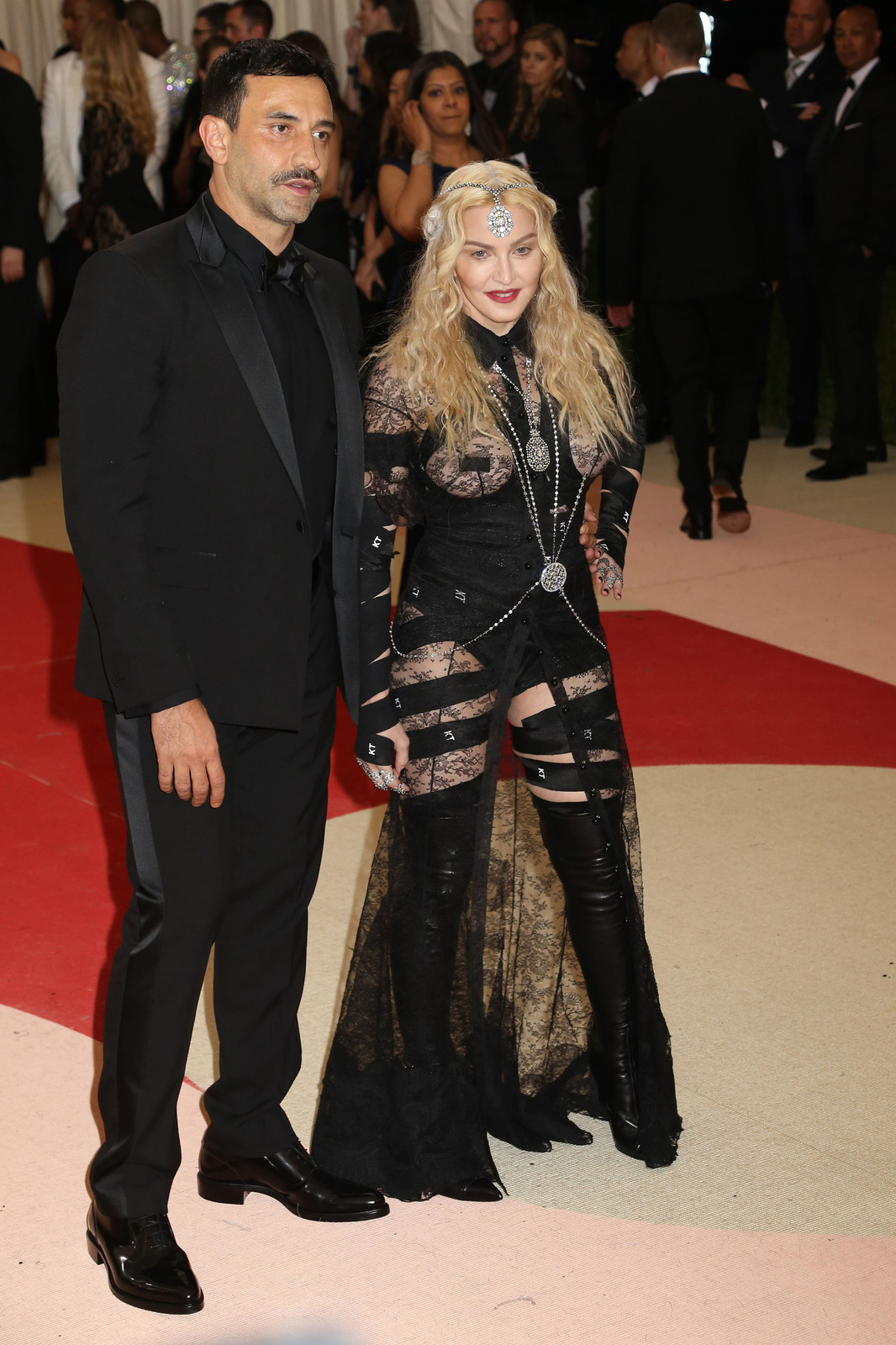 Madonna, Riccardo Tisci - 2016 Met Gala